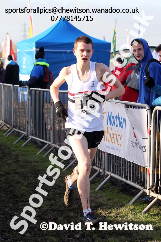 Boys under-15s Northern Cross Country  Championships, Pontefract. Photo: David T. Hewitson/Sports for All Pics